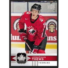 10 Jonathan Toews Base Set 2017-18 Canadian Tire Upper Deck Team Canada